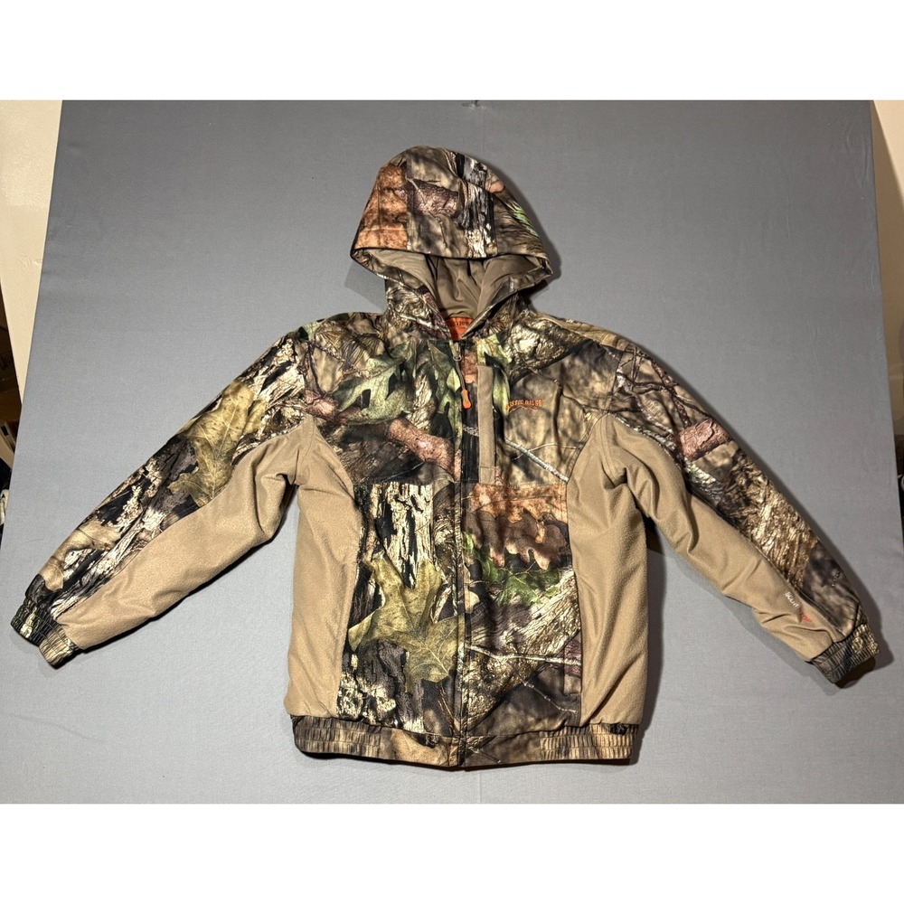 Rustic Ridge Youth XL Hunting Jacket Camo Scent Stop Insulated Hooded Coat